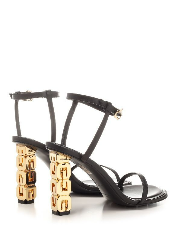  G Cube Sandals In Black