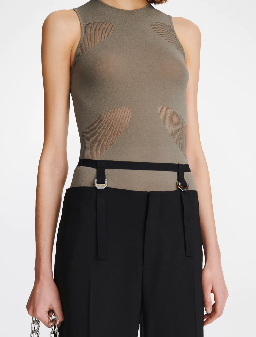 LUCENT BODYWEAR TANK IN GRAY