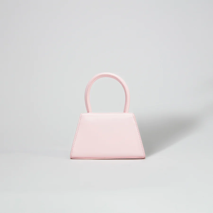 The Bow Micro in Pink with Diamanté