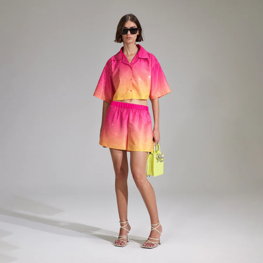 Lime Mini Tote Bow Bag