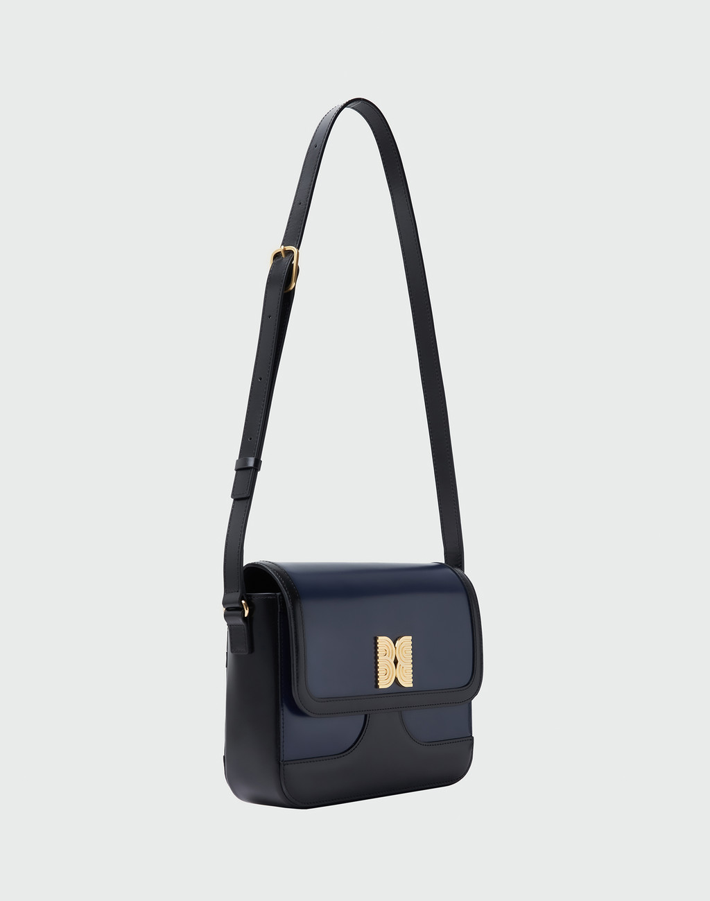 HESTIA Square Bag - Navy/Black 