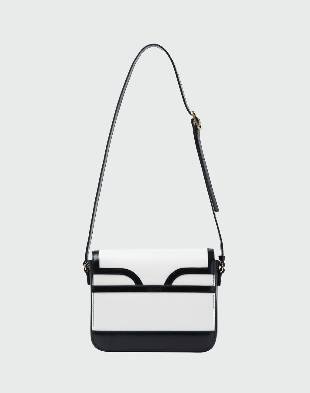 HESTIA Square Bag - Ivory/Black