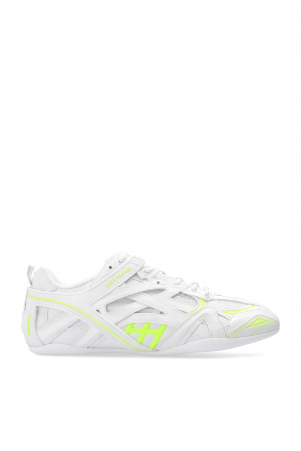 BALENCIAGA WHITE ‘DRIVE’ SNEAKERS
