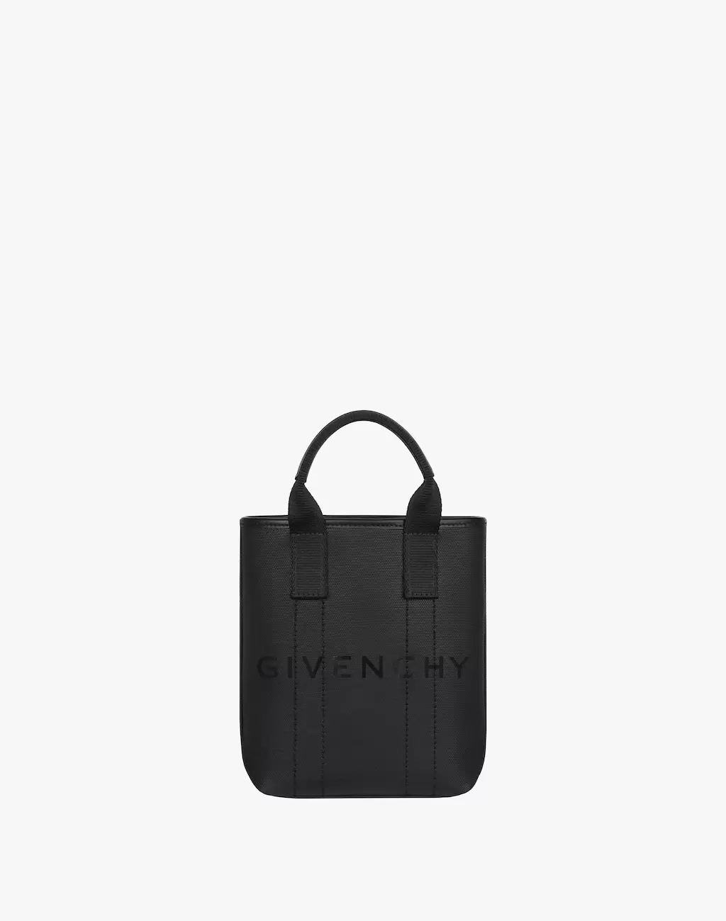 Small G-Essentials tote bag in coated canvas