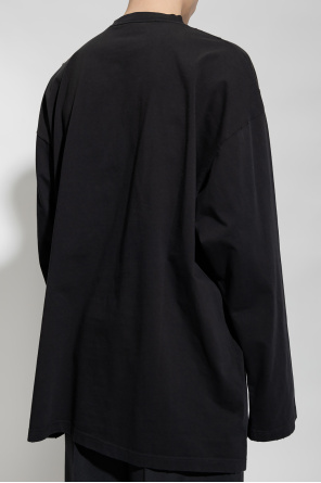  BLACK T-SHIRT WITH LONG SLEEVES $815.00  FIT PREDICTORCALCULATE YOUR SIZE Taxes and duties included