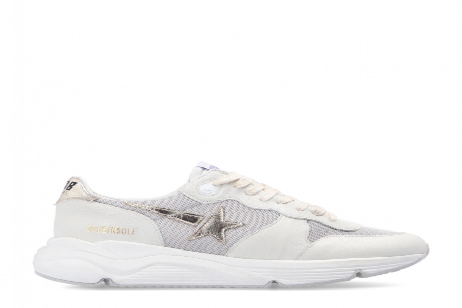  ‘RUNNING’ SNEAKERS WHITE LEATHER