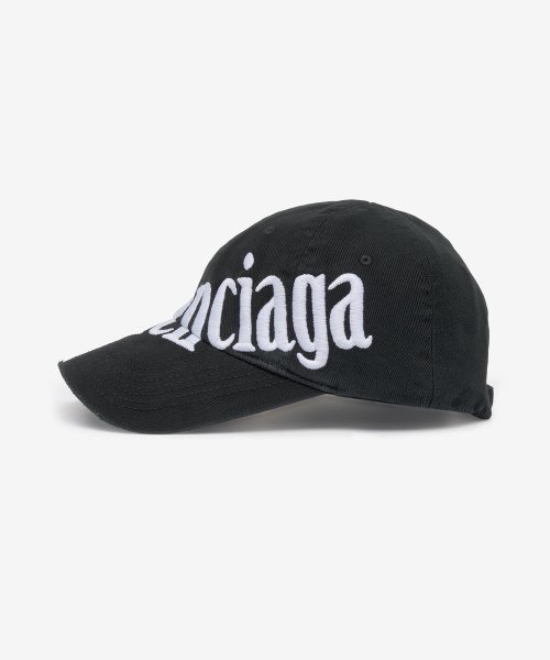 Men's Diagonal Ball Cap - Black 