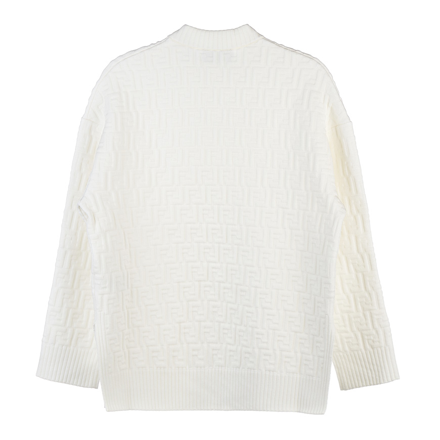 Sweater White viscose jumper