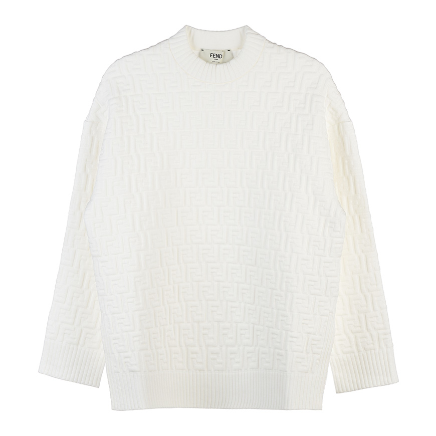 Sweater White viscose jumper