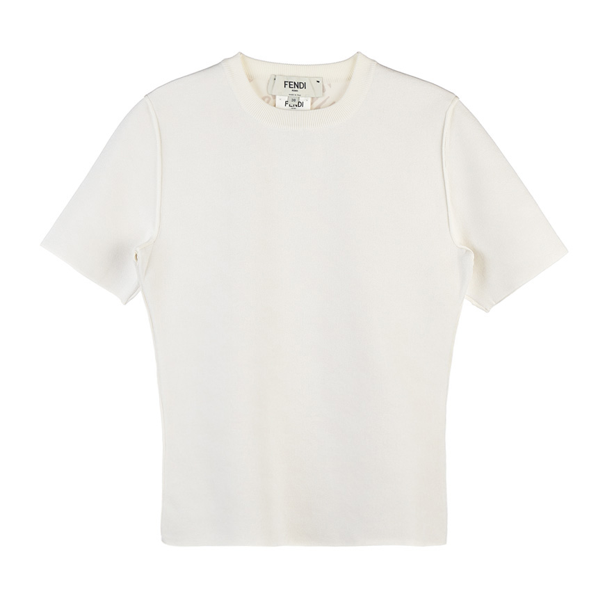 Sweater White viscose jumper