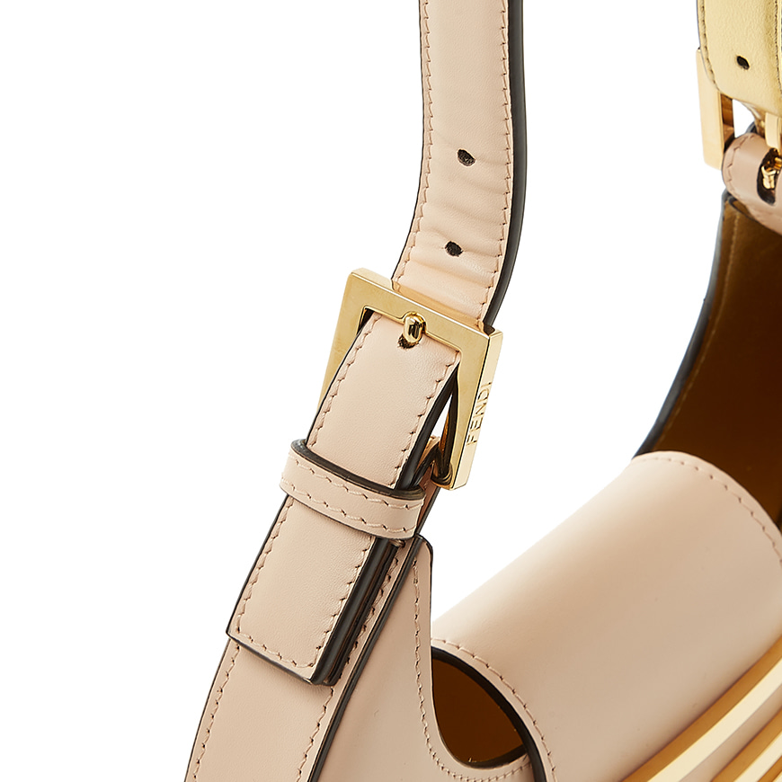 Fendi Cookie Pale pink leather mini bag