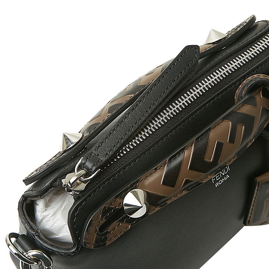 By The Way Mini Small black leather Boston bag