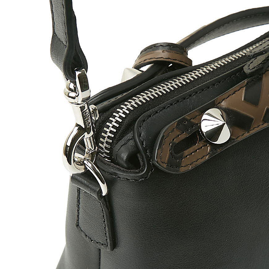 By The Way Mini Small black leather Boston bag