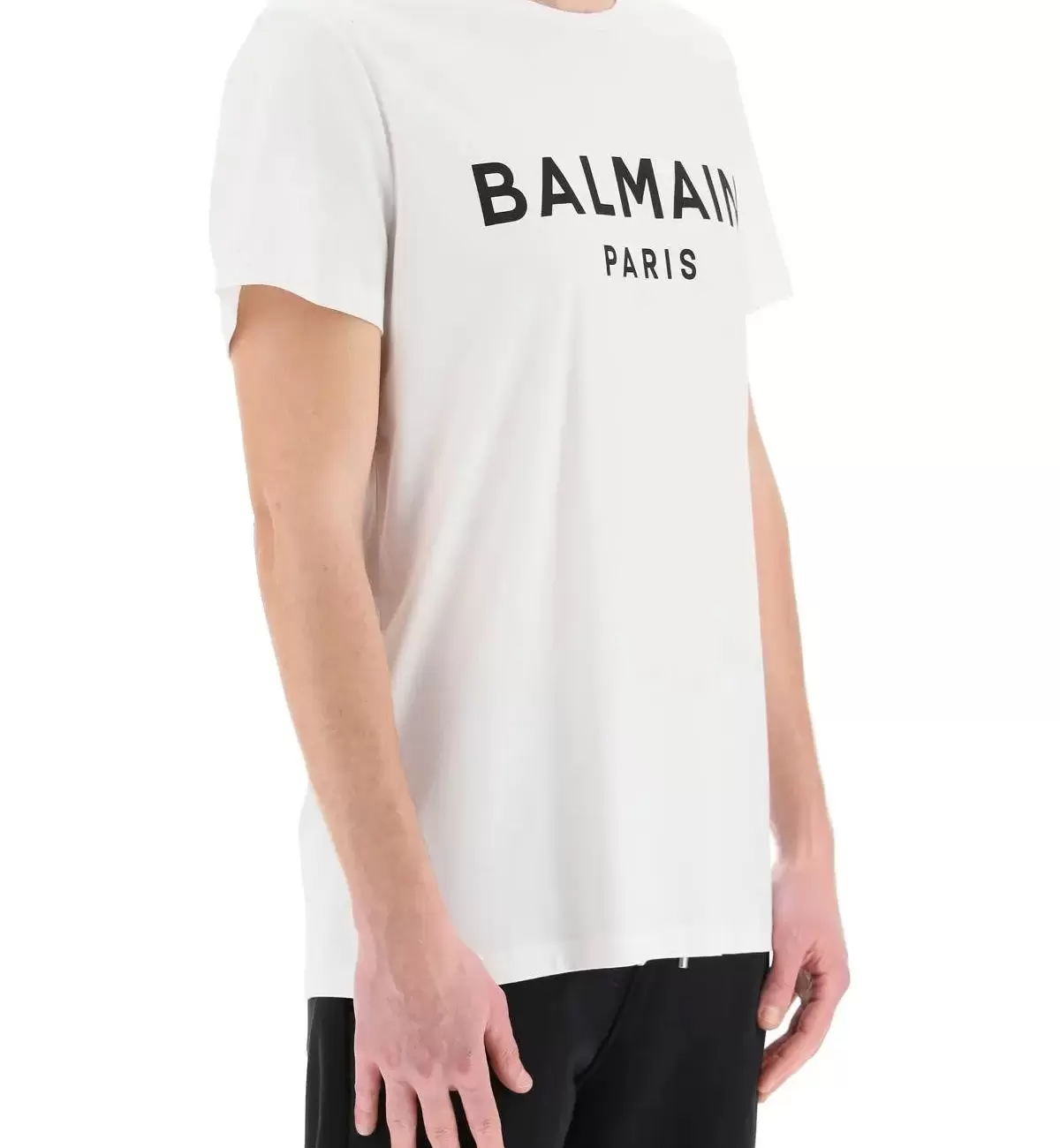 LOGO T-SHIRT BALMAIN WHITE