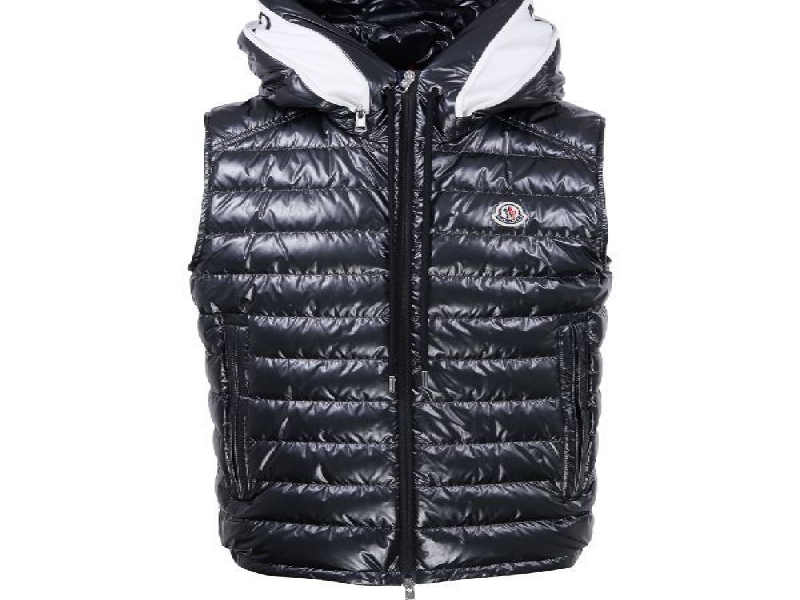 AKAISHI glossy padded vest