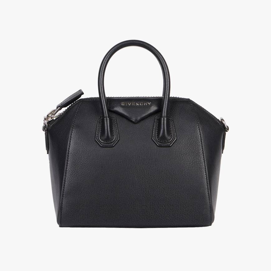 Mini Antigona bag in grained leather