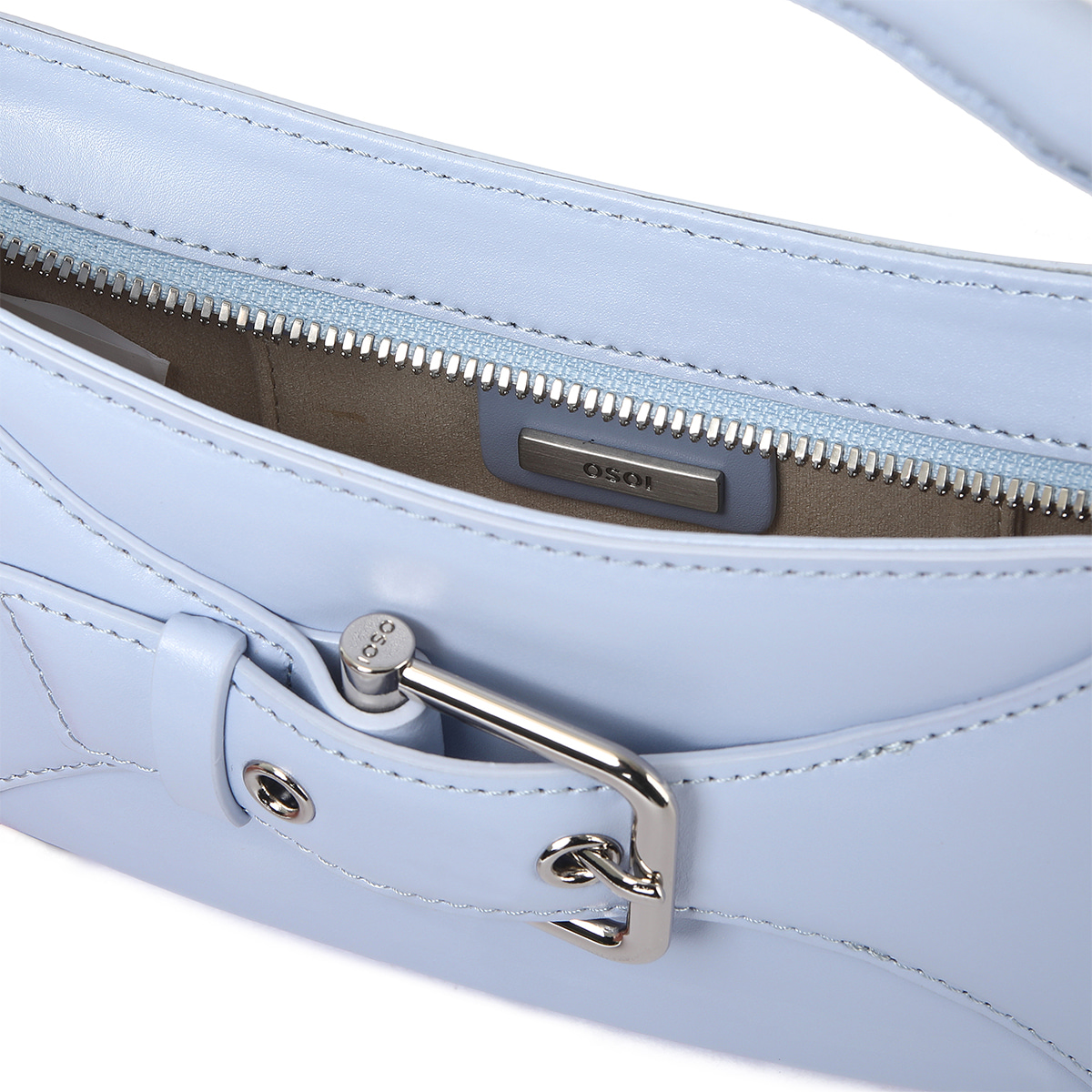 BELTED BROCLE_SMALL [PALE AQUA]