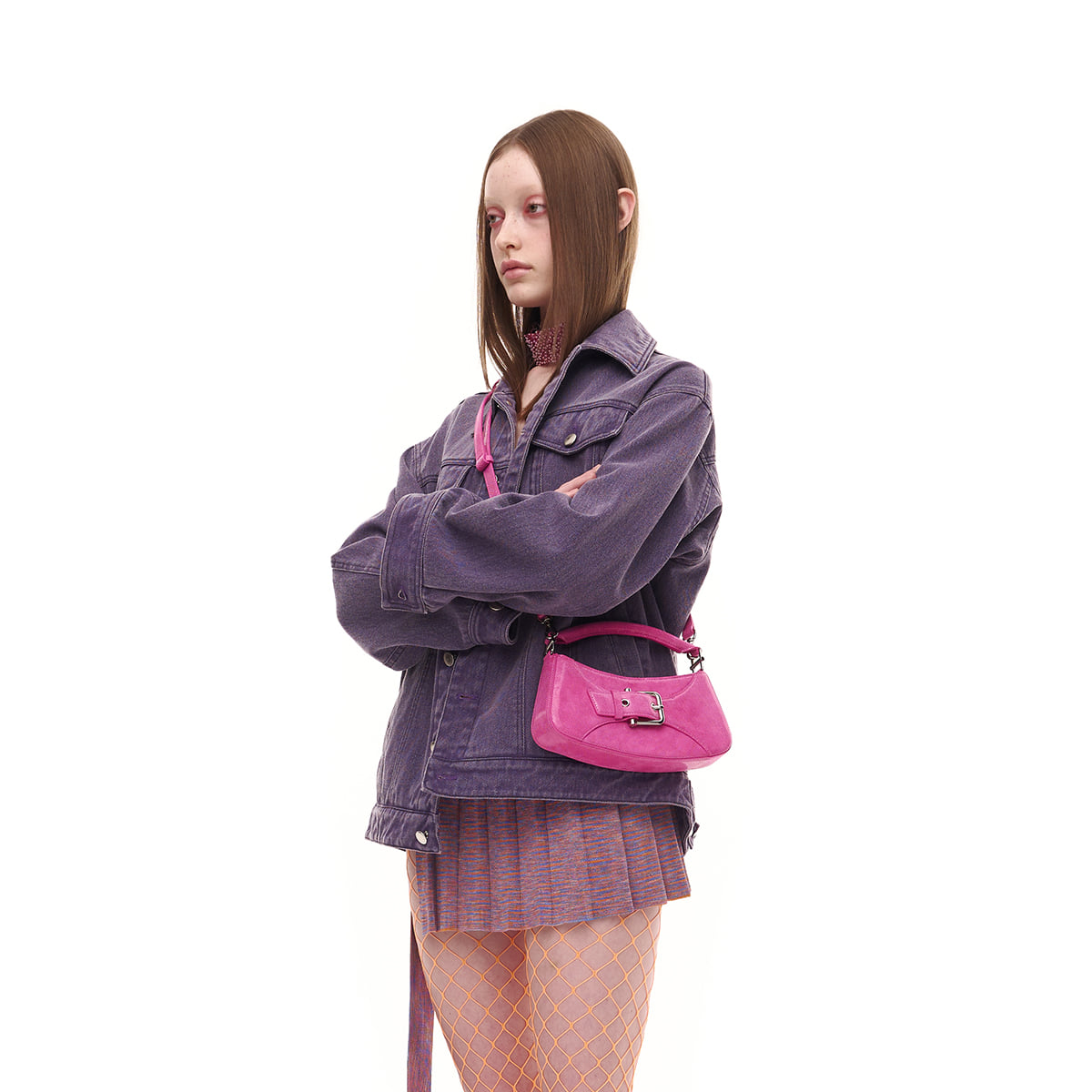 BELTED BROCLE_SMALL [CLOUD FUCHSIA PINK]