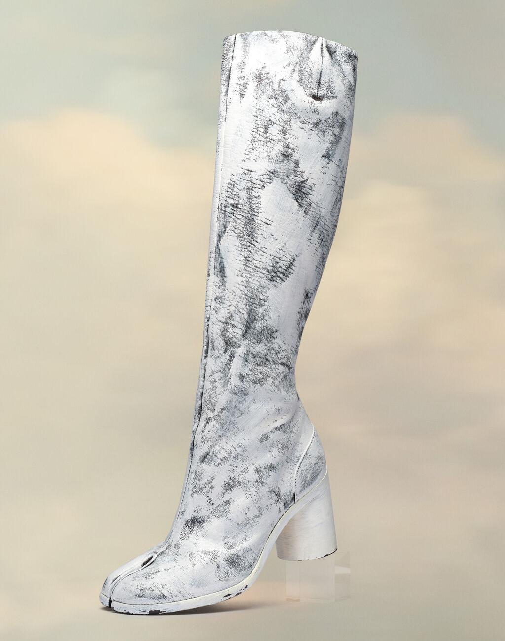 Tabi Bianchetto knee-high boots