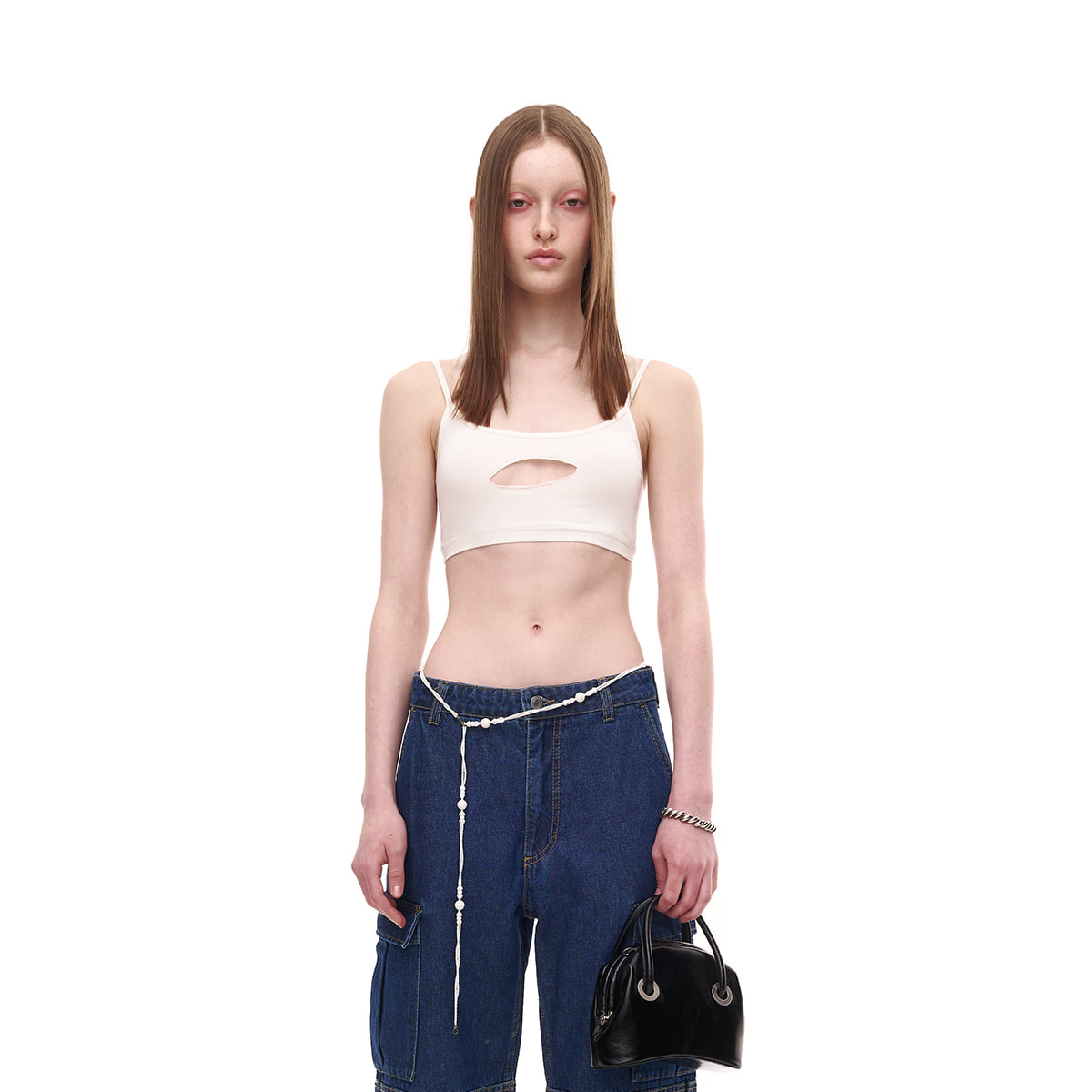 CIRCLE MINI [WASHED BLACK]