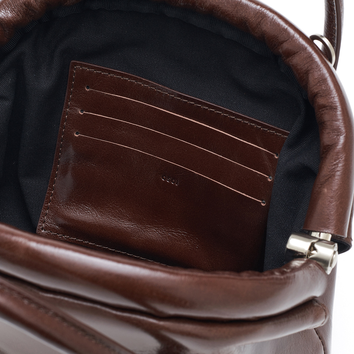      CIRCLE MINI [WASHED BROWN]