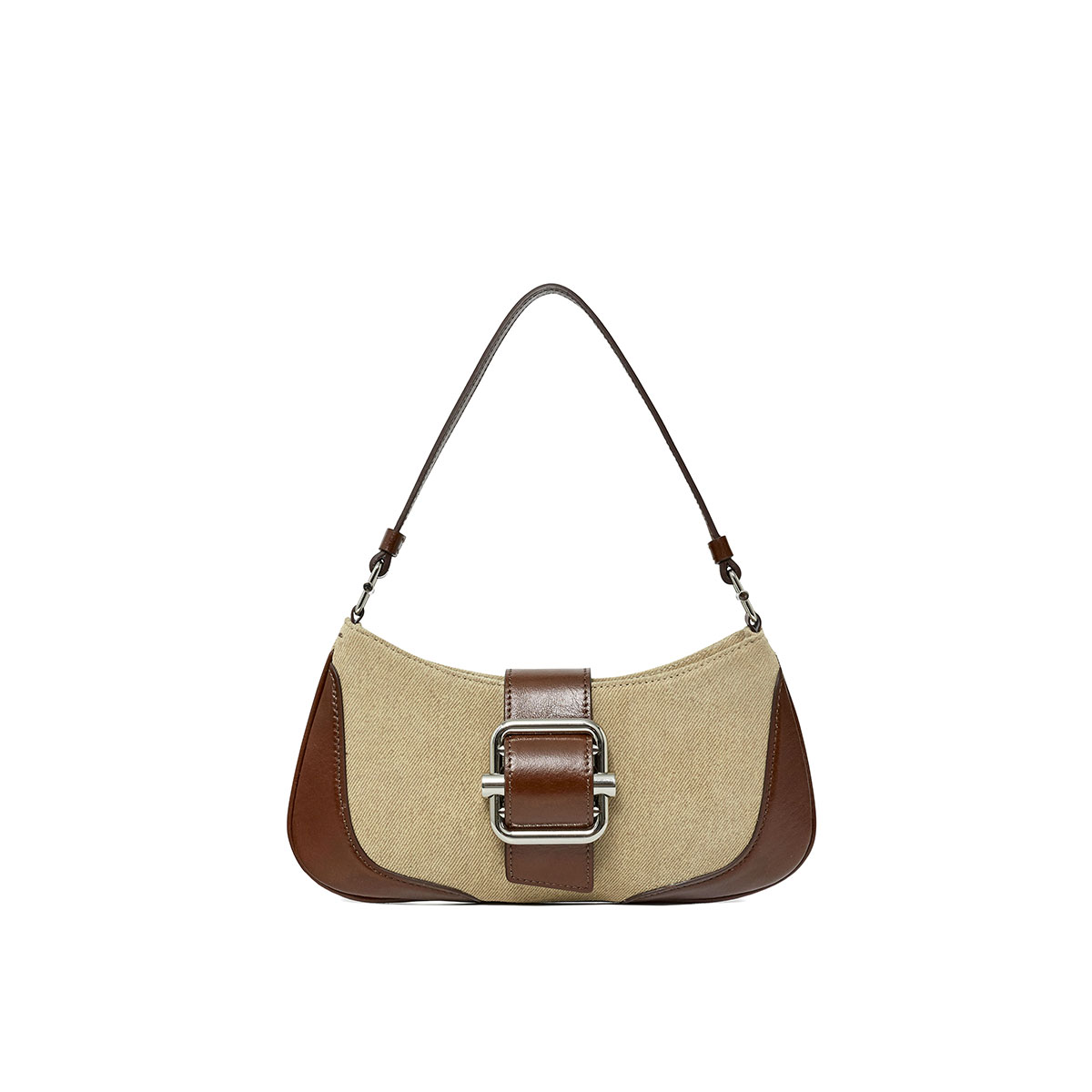        SHOULDER BROCLE_SMALL [BROWN COMBI]