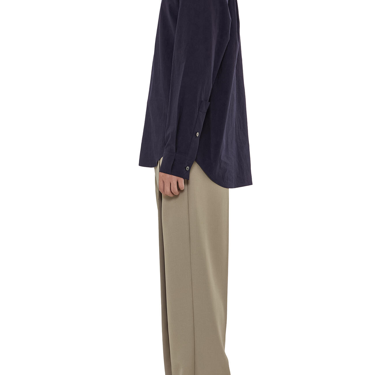 navy embroidered detail polo shirt