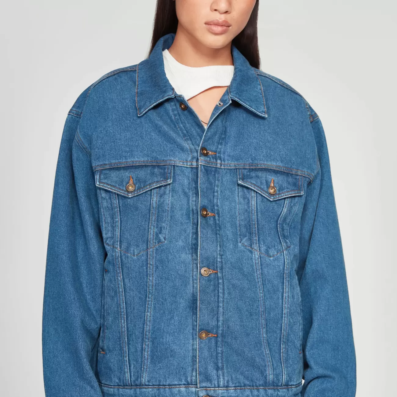 Classic Wire Denim Jacket Female