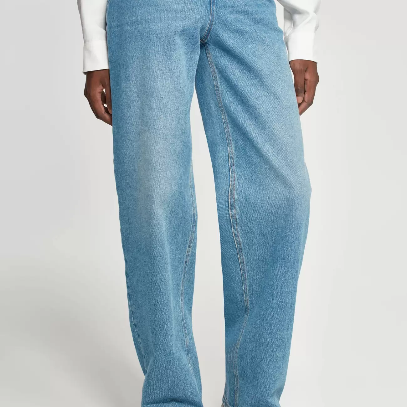 Y Belt Arc Jeans Male