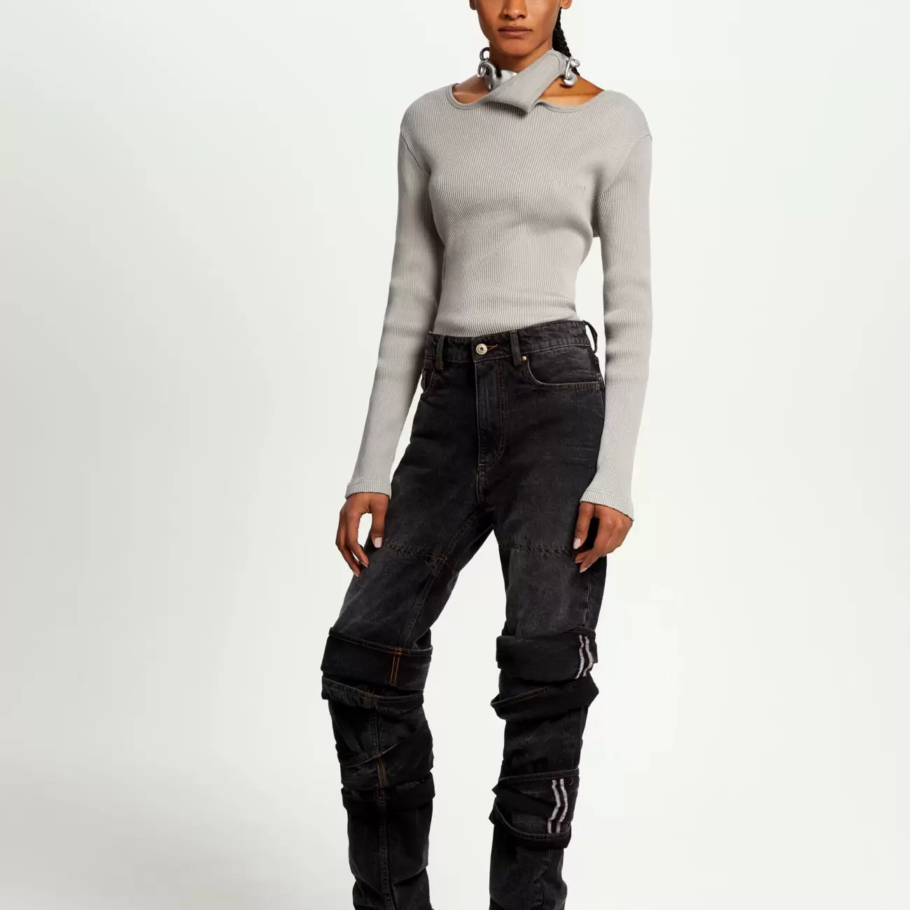 Classic Multi Cuff Jeans Female