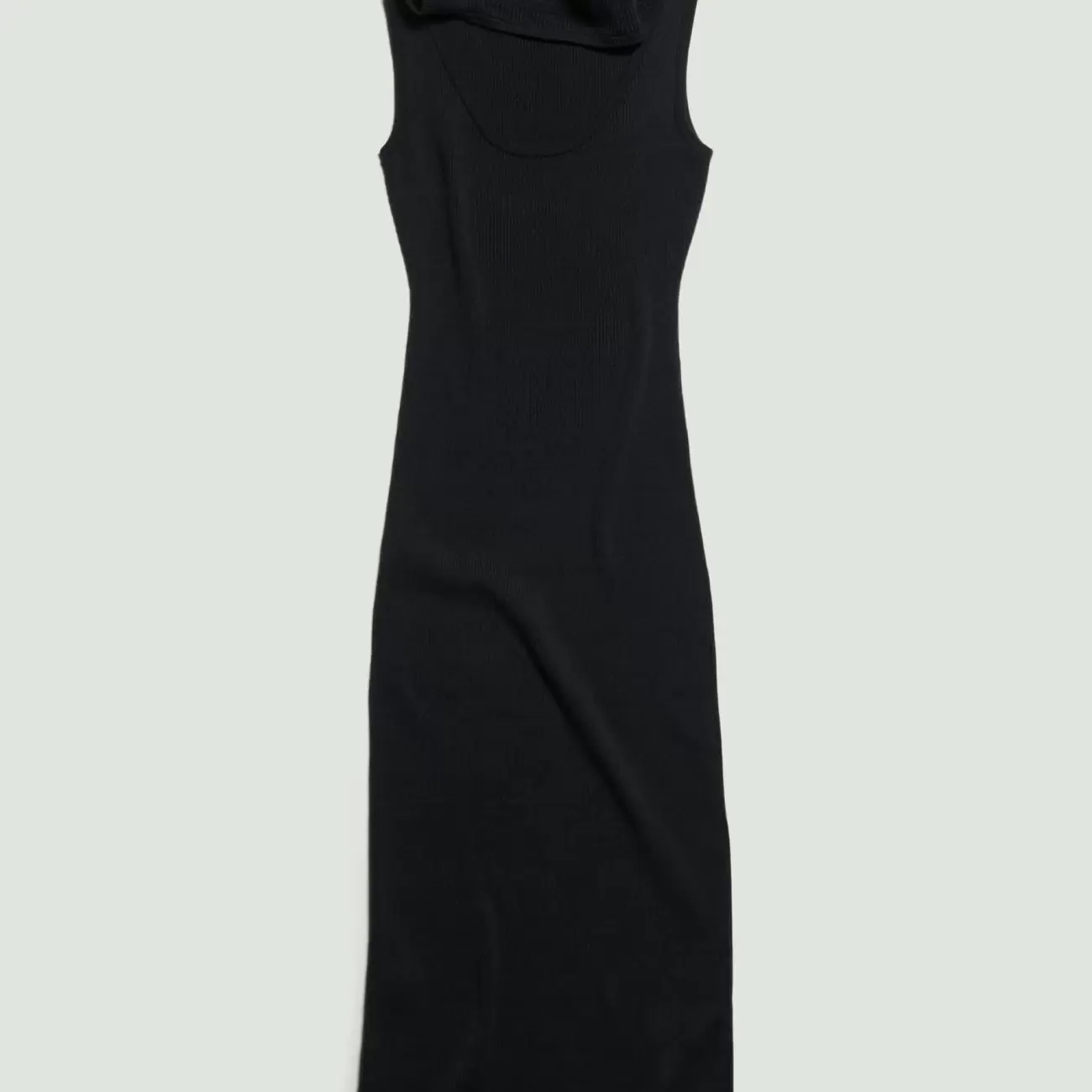 Classic Triple Collar Knit Tank Dress