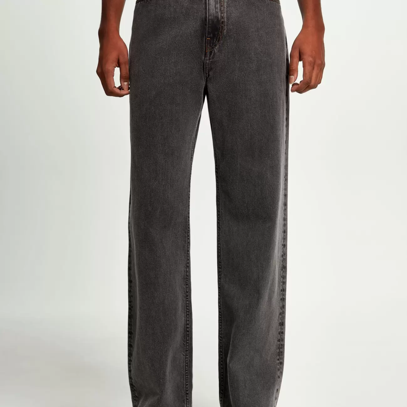 Y Belt Jeans Grey Male