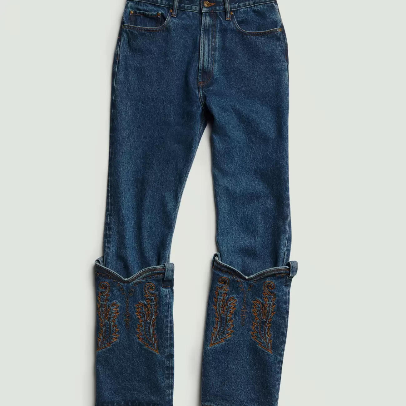 Classic Cowboy Cuff Jeans Navy