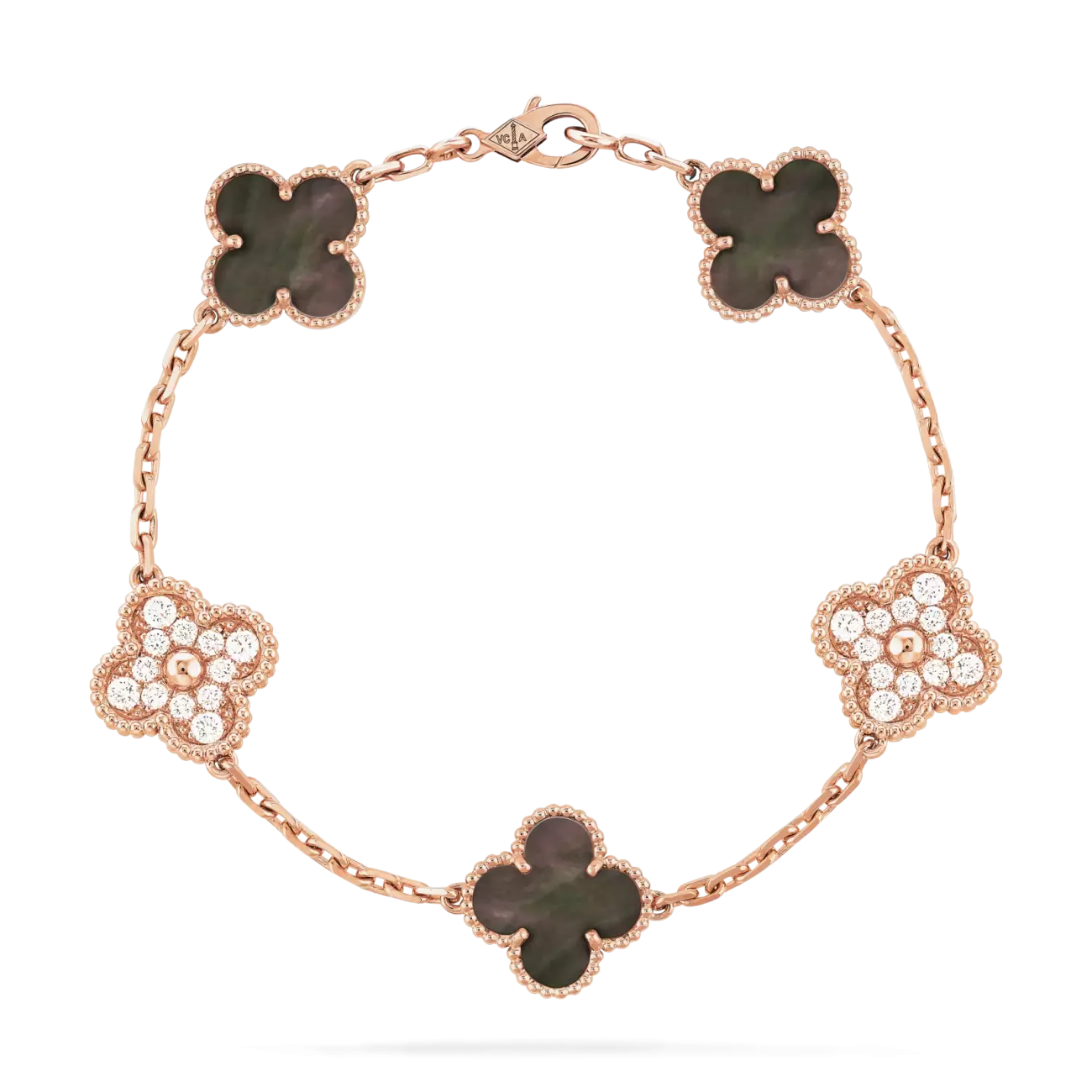 Vintage Alhambra bracelet, 5 motifs