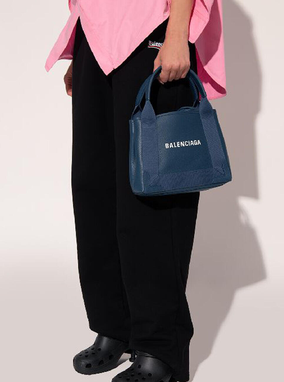 XS Balenciaga Navy Cabas Xs Aj 