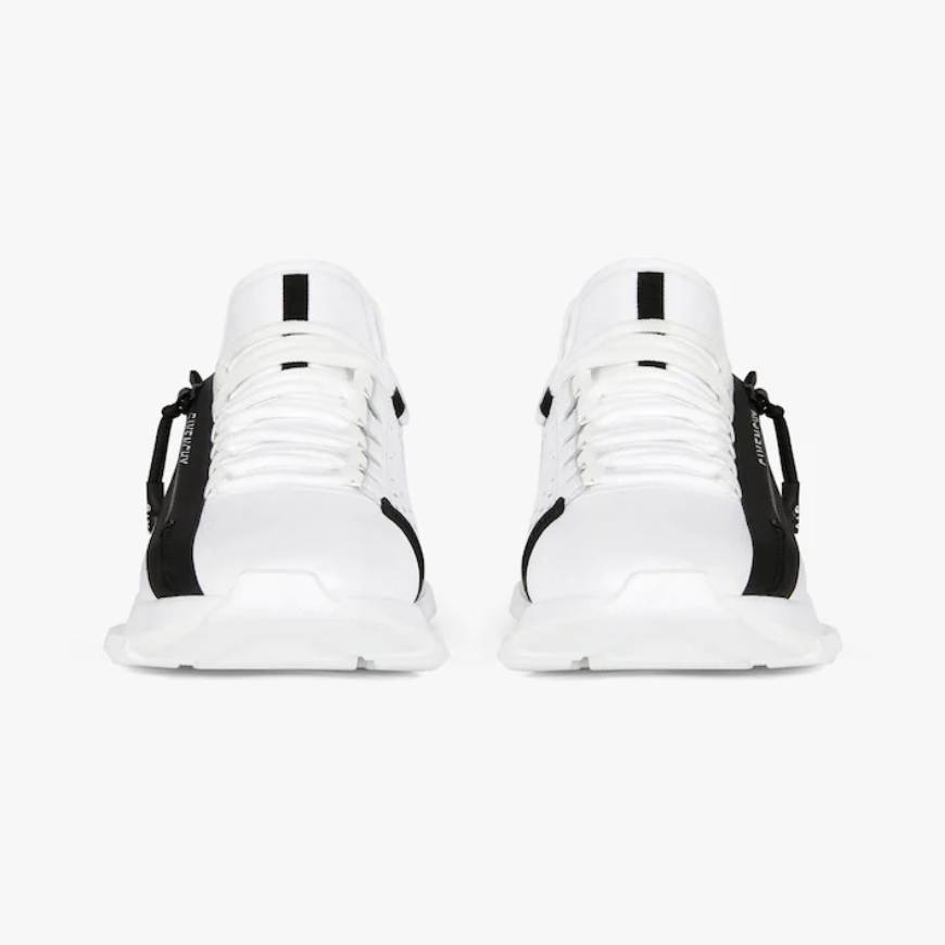 Spectre low runners sneakers in perforated leather with zip