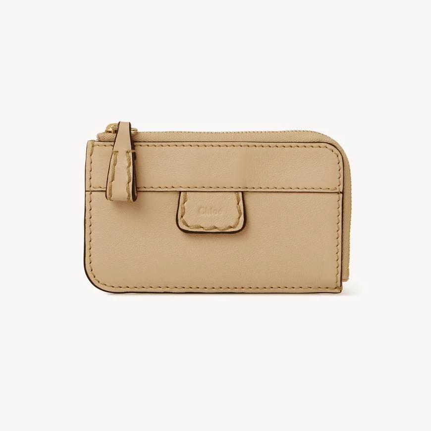 EDITH SMALL COIN PURSE SOFT TAN