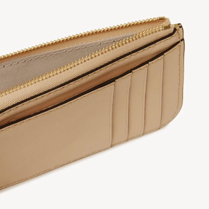 EDITH SMALL COIN PURSE SOFT TAN