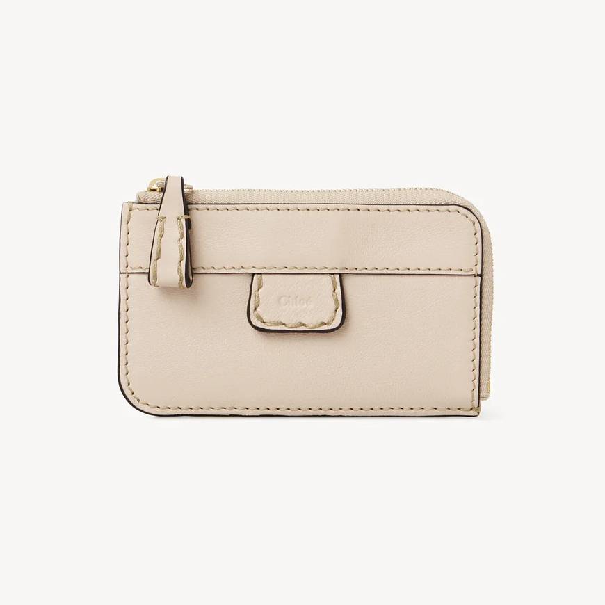 EDITH SMALL COIN PURSE CEMENT PINK