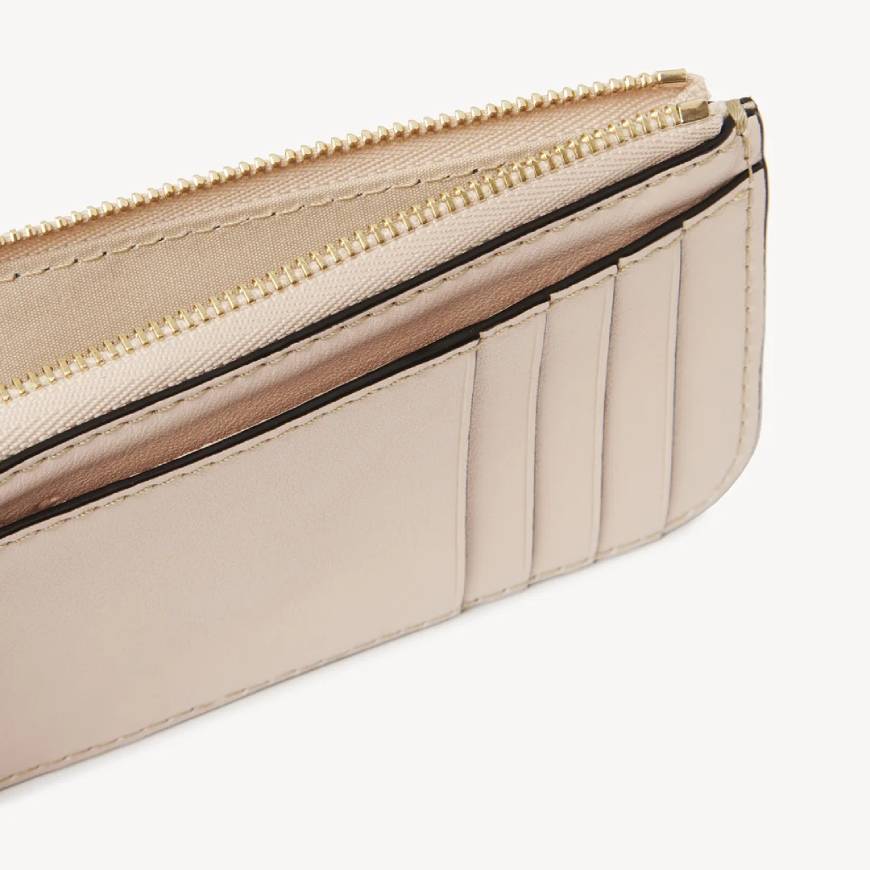 EDITH SMALL COIN PURSE CEMENT PINK