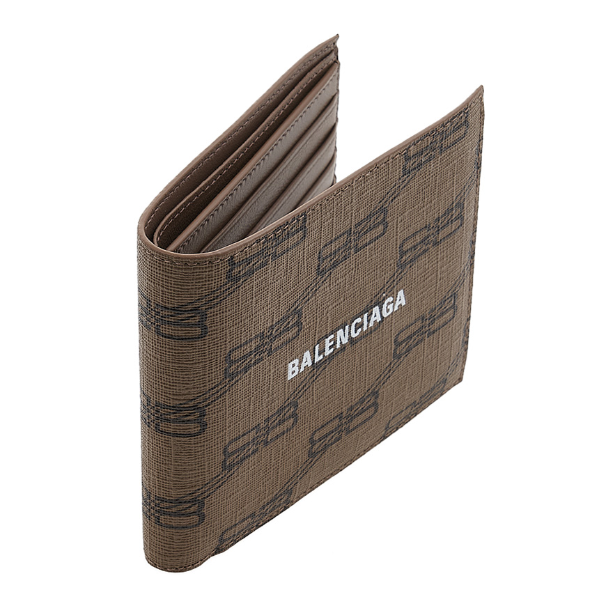 Men's BB Monogram Half Wallet