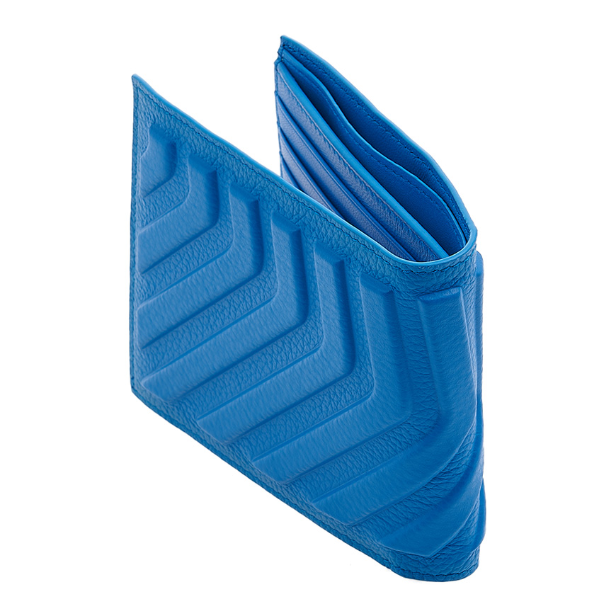 Men's Car Square Half Wallet