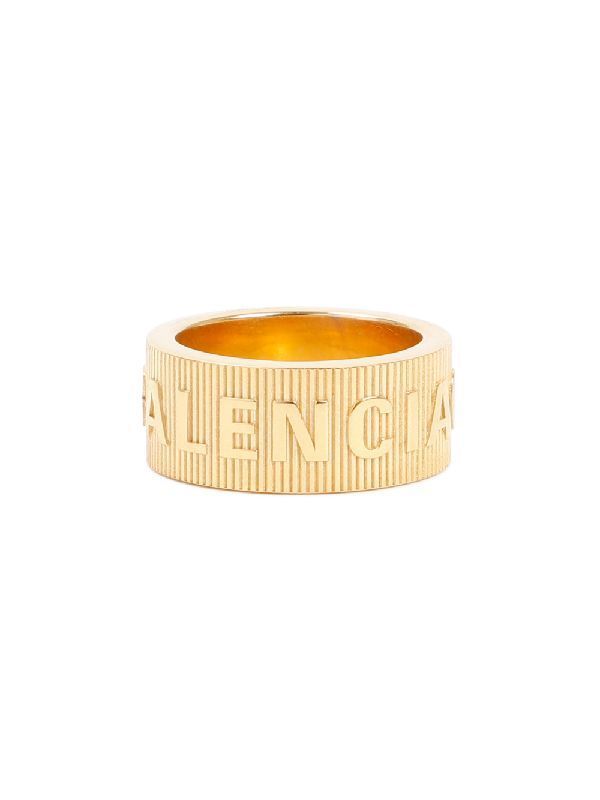 STRIPE LOGO RING