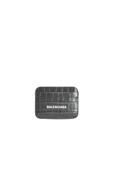 Balenciaga Cash Card Holder Dark Grey