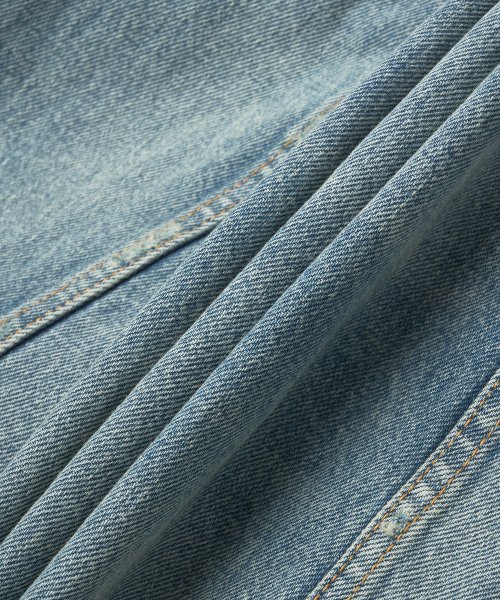 Men's Denim Pullover Jacket - Blue