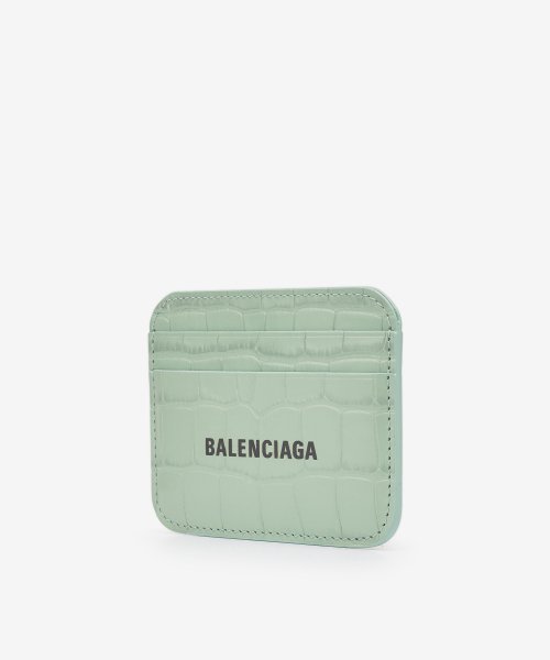 SHINY CROCO EMBOSSED CARD HOLDER