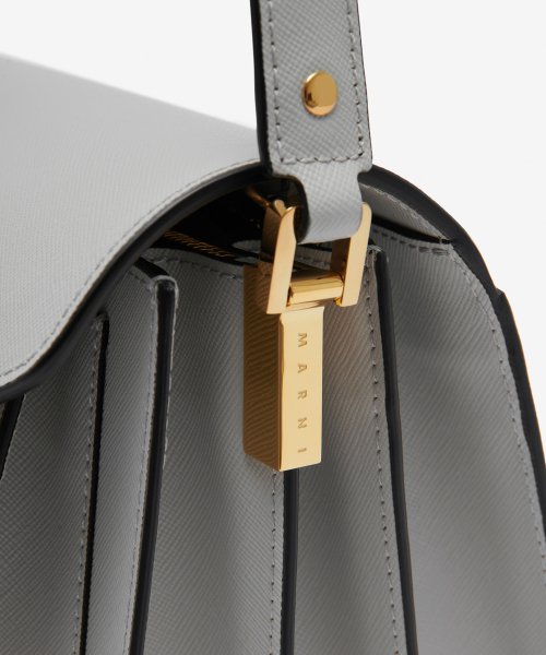 MEDIUM SAFFIANO TRUNK SHOULDER BAG