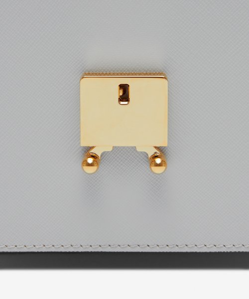 MEDIUM SAFFIANO TRUNK SHOULDER BAG