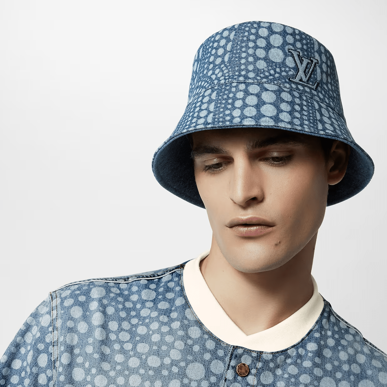 LV x YK Pumpkin Bucket Hat