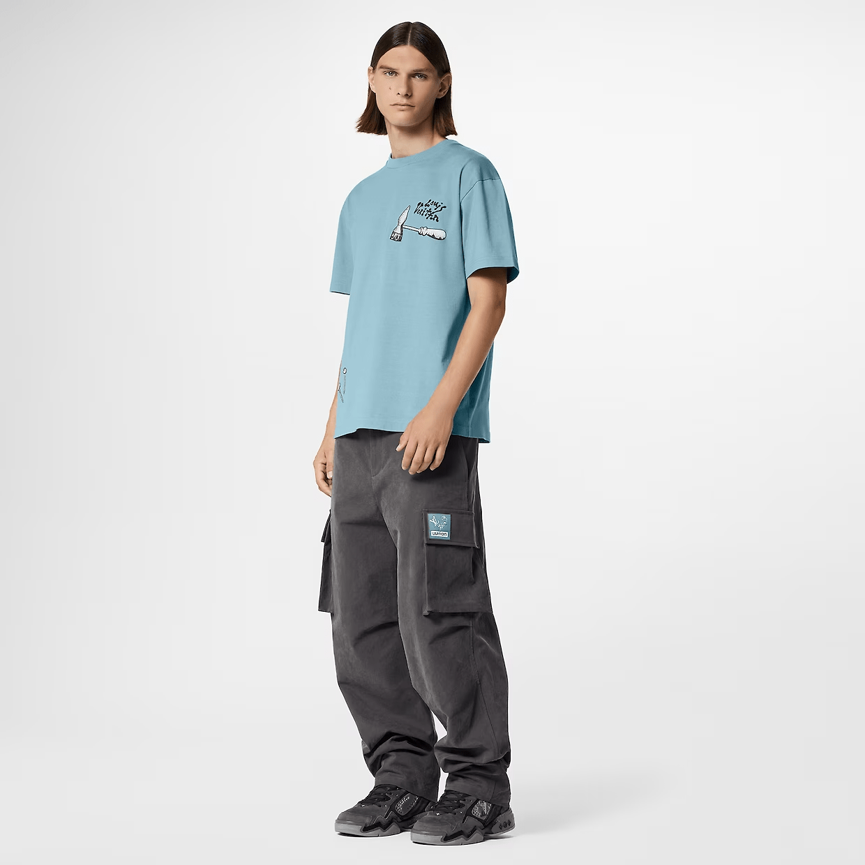 LV Multi-Tool Embroidered T-Shirt